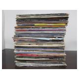 Large Lot of Vintage Vinyl Records - Most Sealed or in Shrink - ALL Have Water Damage