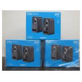 3 Brand New Sets of Logitech Z150 Speakers