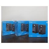 3 Brand New Sets of Logitech Z150 Speakers