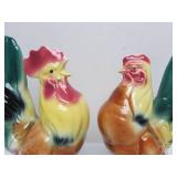 Lotof 6 Vintage Art Pottery Chickens