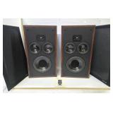 Excellent Working Vintage POLK Audio Model 10 Studio Monitor System Speakers w/Original Boxes