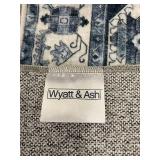 Wyatt & Ash 24x72 Inch Geometric Pattern Runner Rug