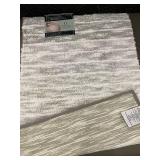 Luxury Cotton Fashion Bathmat in Off White