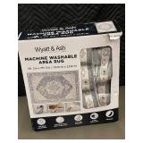 Wyatt & Ash Machine Washable Area Rug 5ft 3in x 7ft 5in
