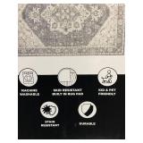 Wyatt & Ash Machine Washable Area Rug 5ft 3in x 7ft 5in