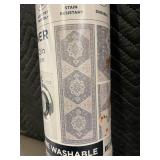 Wyatt & Ashton Machine Washable Rug Runner 24x72 Inch