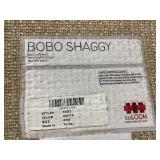 nuLOOM 4x6 White Bobo Shaggy Rug (Previously used)