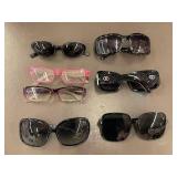 Collection of 6 Fashionable Sunglasses and Eyeglasses