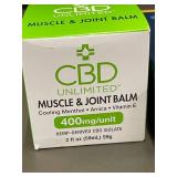 CBD Muscle & Joint Balm and Level Select CBD Sports Roll-On