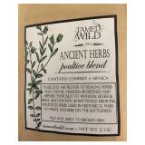 Set of 6 Tamed Wild Ancient Herbs Poultice Blend - 5 oz