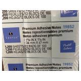 Lot of 8 Sparco Pastel Colors Premium Adhesive Notes - 1,200 Sheets Each