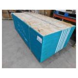 3/4 x 4 x 8  Tongue & Groove OSB Subfloor Sheeting x 21 Sheets