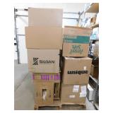 Pallet of New Dollar General Shelf Pulls & Unclaimed Auction Items