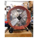 Commercial Electric 24 in. 2-Speed Heavy Duty Tilt Drum Fan