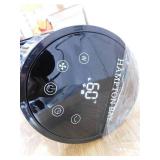 Hampton Bay 40 in. 4 Speed Digital Oscillating Tower Fan with Remote Control in Black