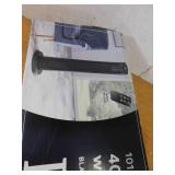 Hampton Bay 40 in. 4 Speed Digital Oscillating Tower Fan with Remote Control in Black