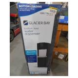 Glacier Bay Matte Black and Stainless Steel Bottom Load Water Dispenser