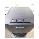 Glacier Bay Matte Black and Stainless Steel Bottom Load Water Dispenser