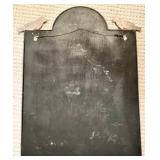 Signed Nancy Thomas 1994 Folk Art Painting with Birds - Framed Artwork