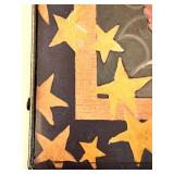 Nancy Thomas Signed 1994 "Summer" Art Plaque and 1995 "Angel with Stars" Plaque