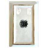 Vintage Portmeirion Botanic Garden Butter Dish with Lepidotum Rhododendron Design and other Botanical Kitchen Pieces