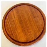 Mid-Century Modern Teak Decor Set - Candlestick Holders, Tray, Salt & Pepper Shakers by WMF and Utensils