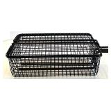 Set of Outdoor Grilling Baskets, Popcorn Popper and Stainless Steel Fish Brewer Grill items