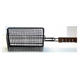 Set of Outdoor Grilling Baskets, Popcorn Popper and Stainless Steel Fish Brewer Grill items