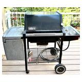 Weber Genesis Silver Propane Gas Grill with Cover and Lamp