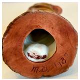 Vintage 17-Piece Nativity Set with Illuminated Stable