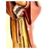 Vintage 17-Piece Nativity Set with Illuminated Stable