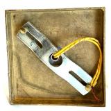 Pair of Vintage Brass Candle Wall Sconces