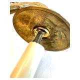 Pair of Vintage Brass Candle Wall Sconces