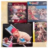 Collection of Board Games and Puzzles for All Ages