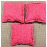 Collection of 7 Decorative Throw Pillows with Assorted Patterns