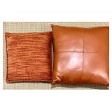 Collection of 7 Decorative Throw Pillows with Assorted Patterns