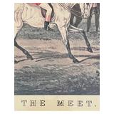 Pair of Horse Hunting Scene Prints by H F Dendy Sadler with COA