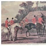 Pair of Framed Vintage Hunting Prints - "The Death" & "Returning From The Hunt" with COA