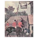 Pair of Framed Vintage Hunting Prints - "The Death" & "Returning From The Hunt" with COA