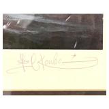 "Feathered Jets from the North" by Les C. Kouba Framed Print