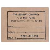 Framed Equestrian Hunting Scene Print by The Bombay Company