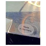 Decorative German-Made Genghis Khan Replica Dragon Handle Tanto Dagger with Display Case