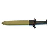 Collection of 3 Military-Style Knives with Sheaths and 