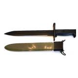 Collection of 3 Military-Style Knives with Sheaths and 
