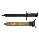 Collection of 3 Military-Style Knives with Sheaths and 