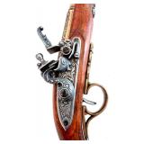 Decorative Vintage Denix Replica Flintlock Pistol and a Scabbard