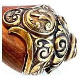 Decorative Vintage Denix Replica Flintlock Pistol and a Scabbard