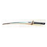 Decorative Katana Sword with Dragon Motif and Black Sheath