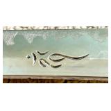 Decorative Katana Sword with Dragon Motif and Black Sheath