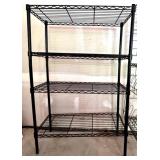 Set of 2 Wire Shelving and Rack Units